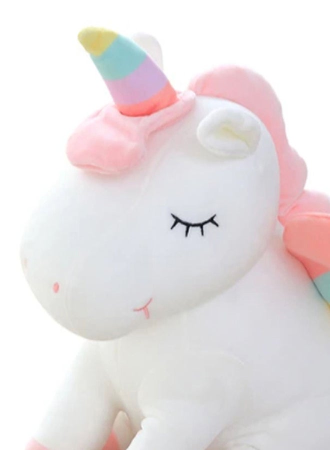 Unicorn Soft Rainbow Glowing Wings Toy 25cm