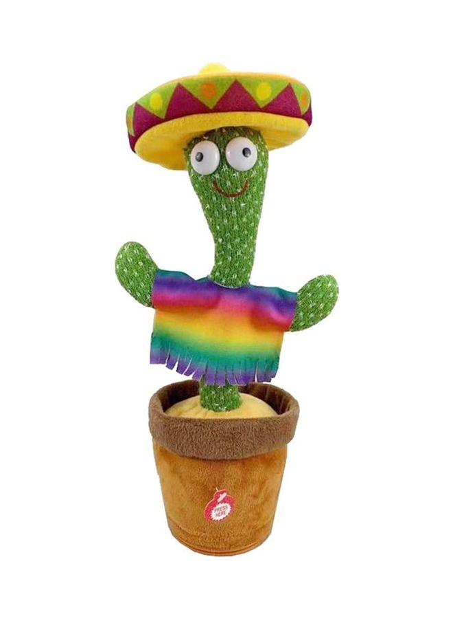 Dancing Cactus Plush Stuffed Toy with Music