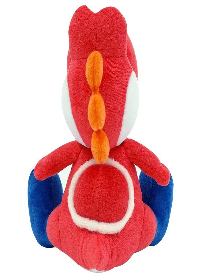 Little Buddy 1389 Super Mario All Star Collection Red Yoshi Plush, 7