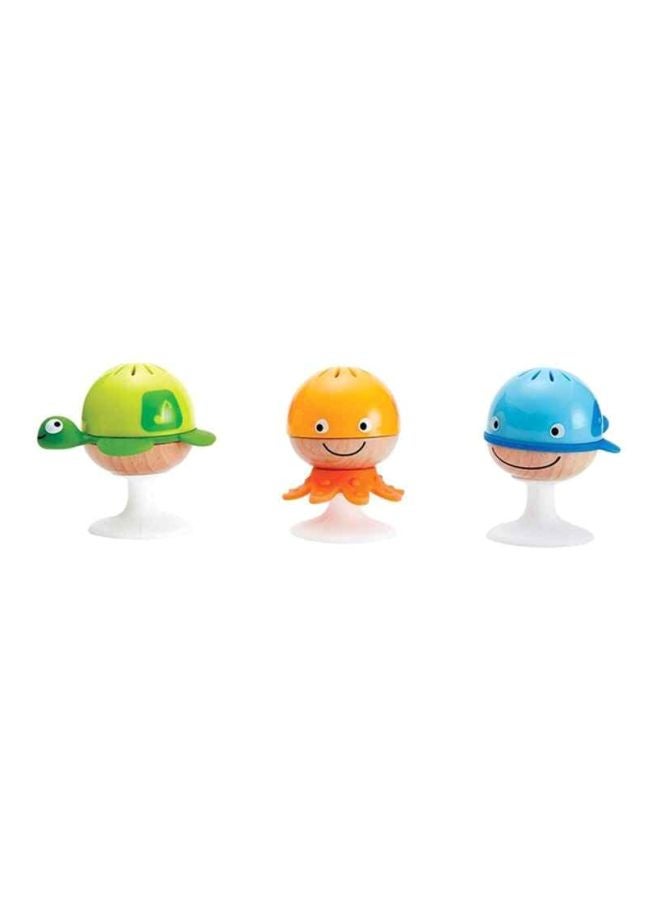 3-Piece Suction Animal Rattles E0330 5x2inch