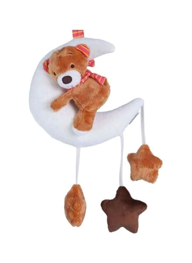 Moon Bear Hanging Plush Rattle