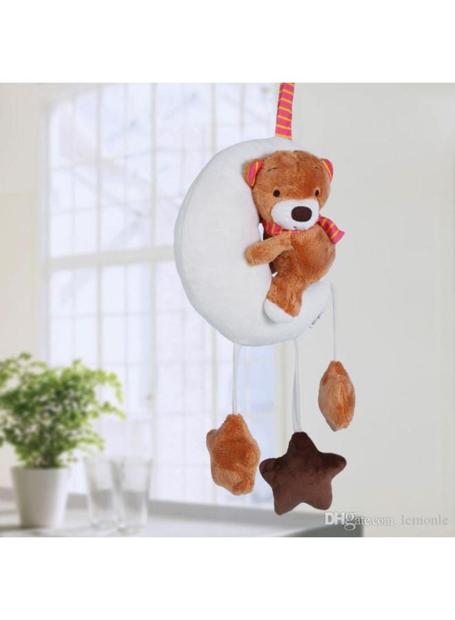Moon Bear Hanging Plush Rattle