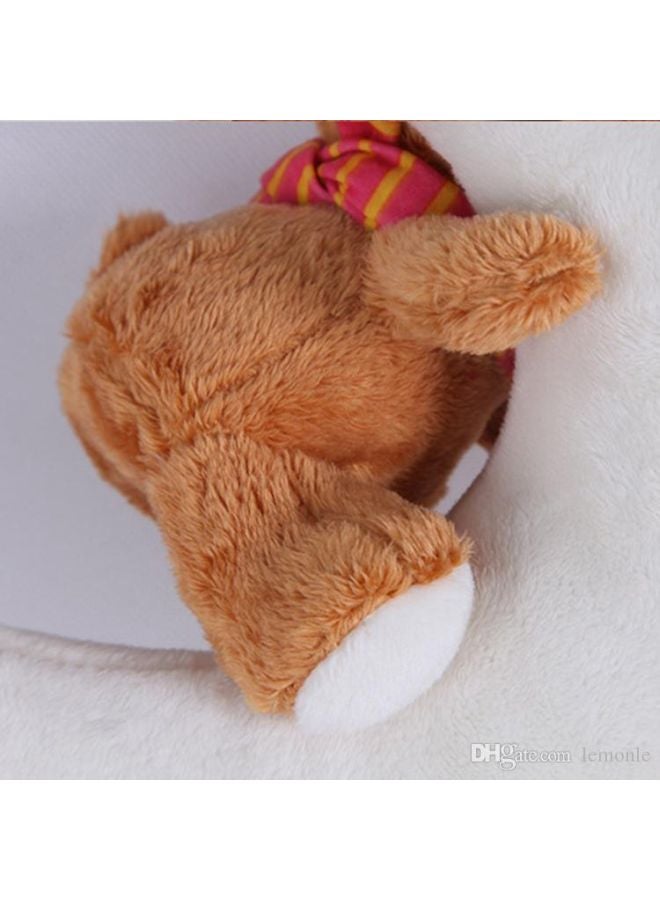 Moon Bear Hanging Plush Rattle