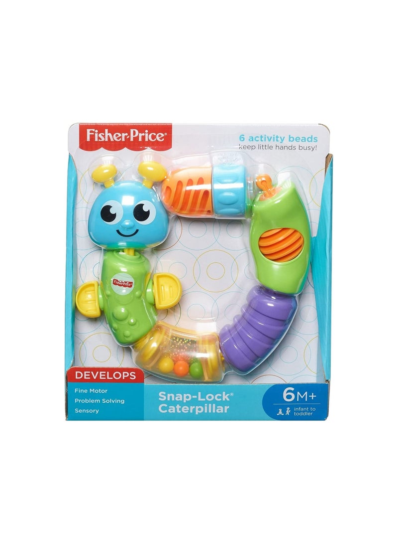 Fisher-Price Brilliant Basics Snap-Lock Caterpillar