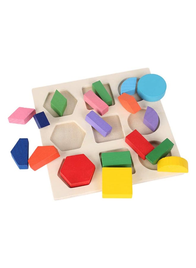 3-Piece Educational Shape Sorter Toy Set 8.7 x 8.7inch
