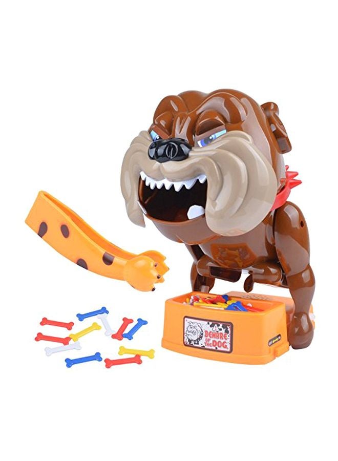 Lightweight Bones Dog Shaped Vibrant Colour Tricky Intelligence Family Game Toy 27.43x22.35x14.99cm
