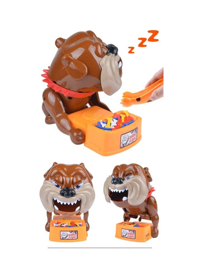 Lightweight Bones Dog Shaped Vibrant Colour Tricky Intelligence Family Game Toy 27.43x22.35x14.99cm
