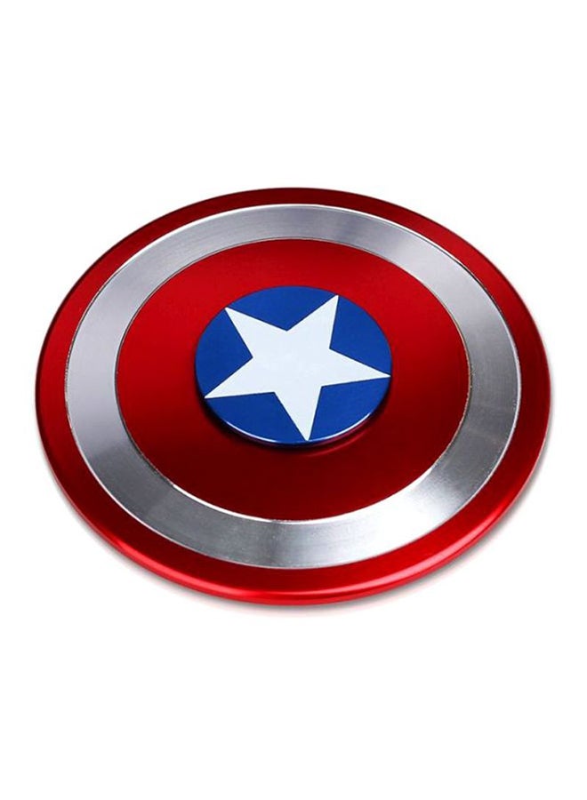 Captain America Shield Metal Wheel Finger Spinner