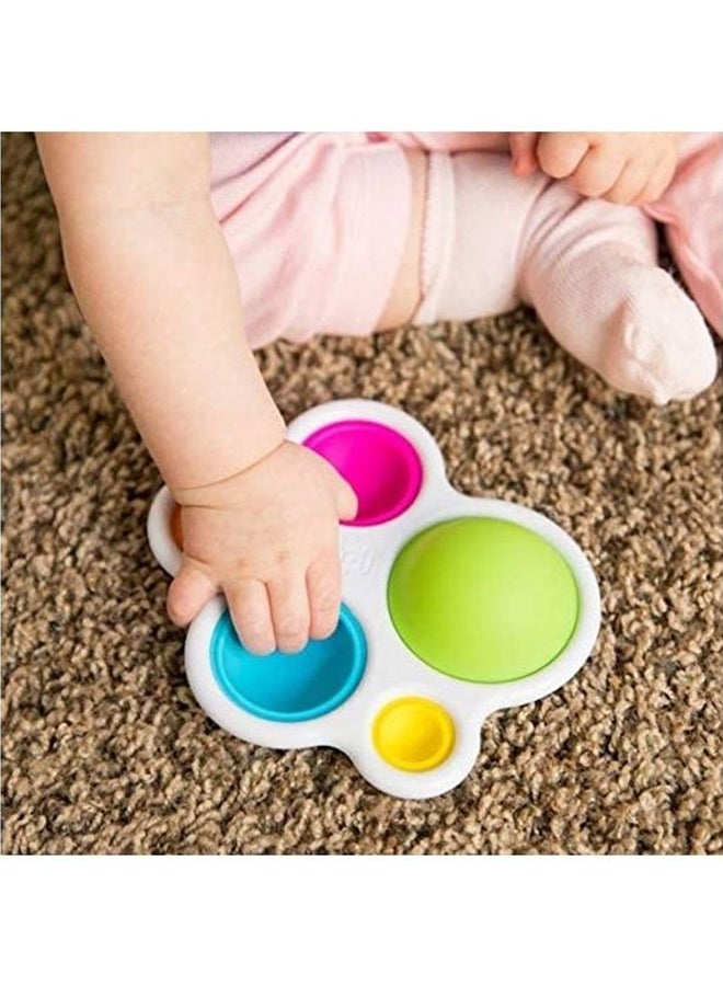 Dimpl Baby Toy Easy To Clean And Disinfect Relieves Teething Pain Pop Up 36.2x20.7x17.7cm