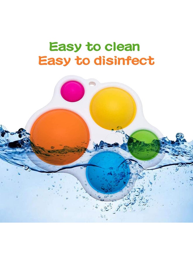 Dimpl Baby Toy Easy To Clean And Disinfect Relieves Teething Pain Pop Up 36.2x20.7x17.7cm