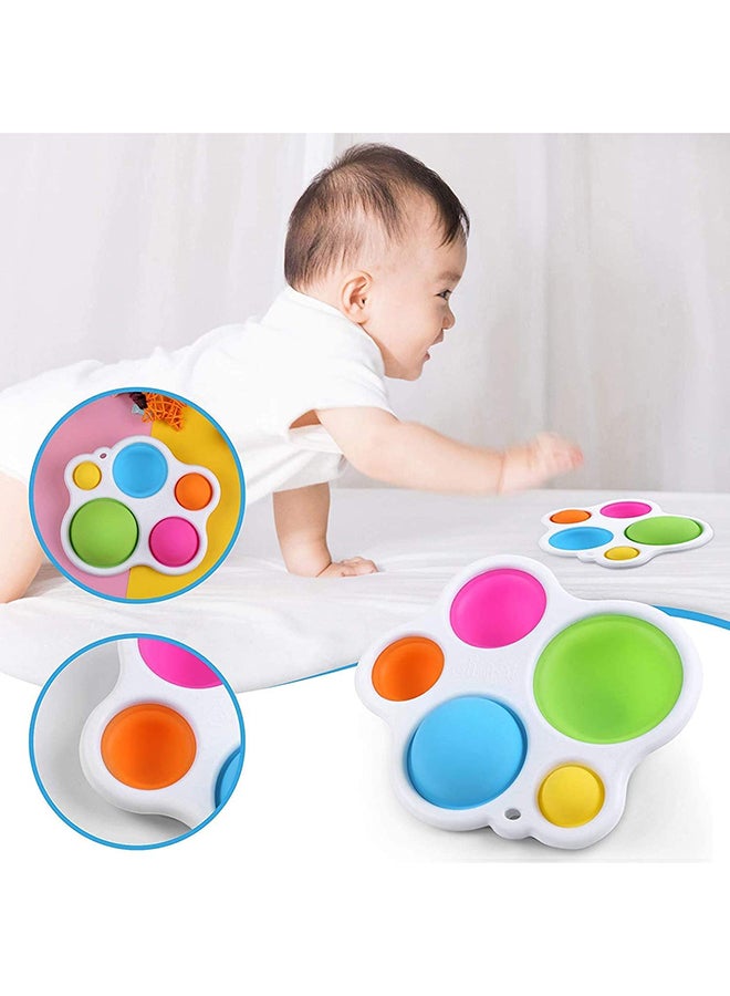 Dimpl Baby Toy Easy To Clean And Disinfect Relieves Teething Pain Pop Up 36.2x20.7x17.7cm