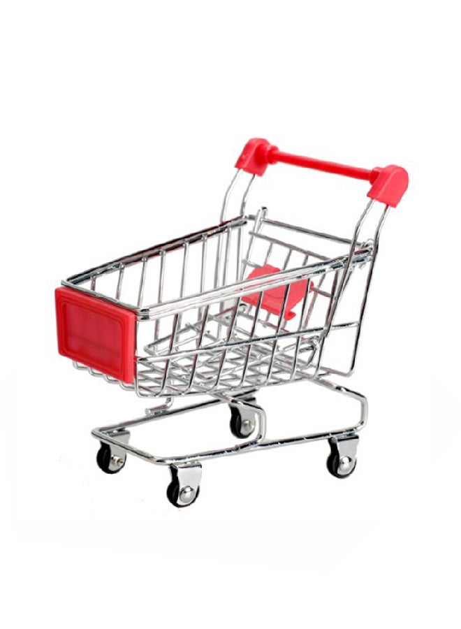 Mini Supermarket Shopping Handcart Toy