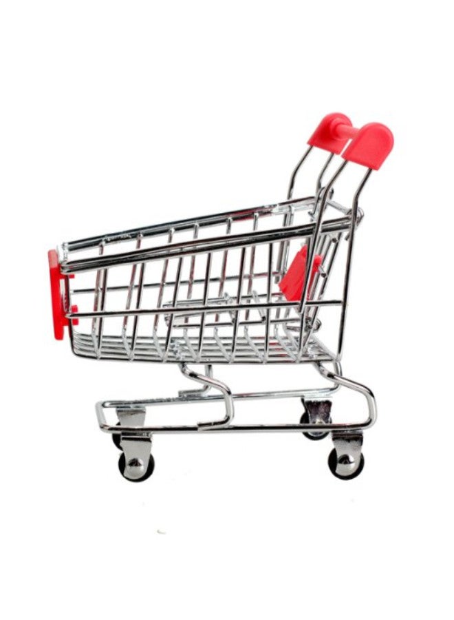 Mini Supermarket Shopping Handcart Toy