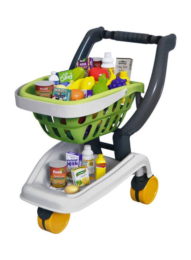 Role Supermarket Shopping Cart Play Set