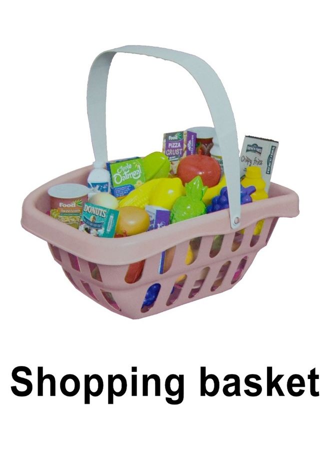 Role Supermarket Shopping Cart Play Set