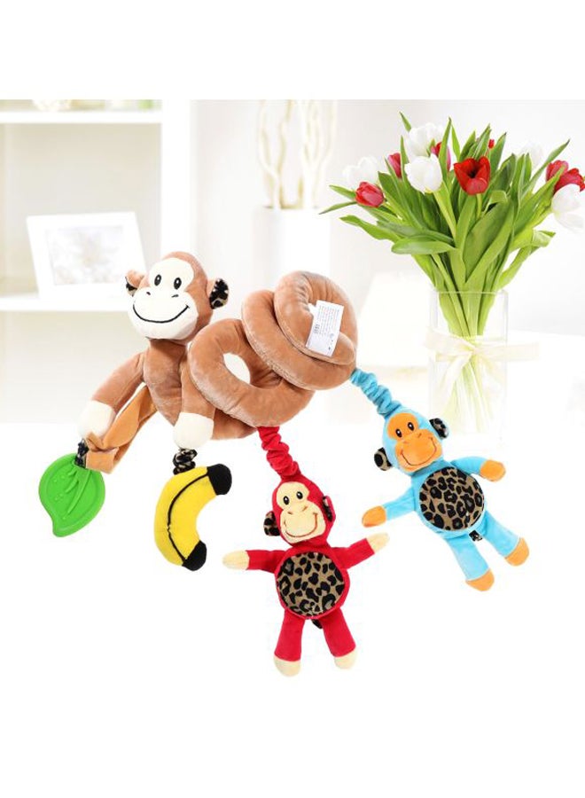 Monkey Baby Activity Spiral Bed And Stroller Toy 20x10x20cm