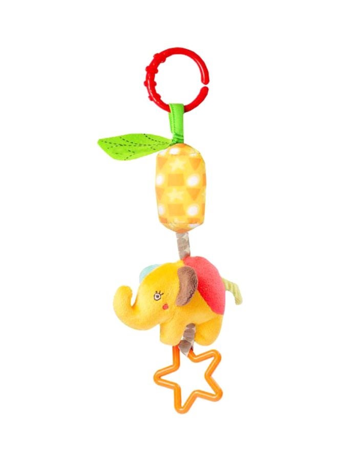 Crib Bed Hanging Elephant Rattle 29x13x3.5cm