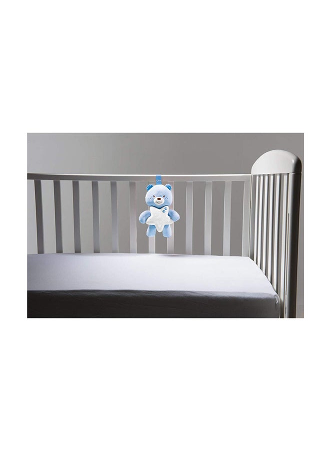 First Dreams Cot Panel Goodnight Bear 0M+, Blue 15x10x24cm