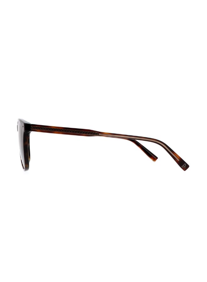 Men's Full Rimmed Modified Square Frame Sunglasses