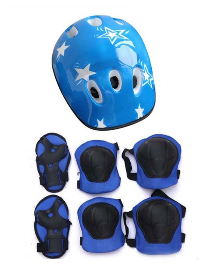 7-Piece Scooter Skate Roller Cycling Knee Elbow Pad Set