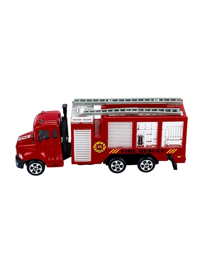 2017 Domineering Red 1:64 Alloy Engineering Toy Car Mining Car Truck Children's Birthday Present Developing Brain Drop Shipping