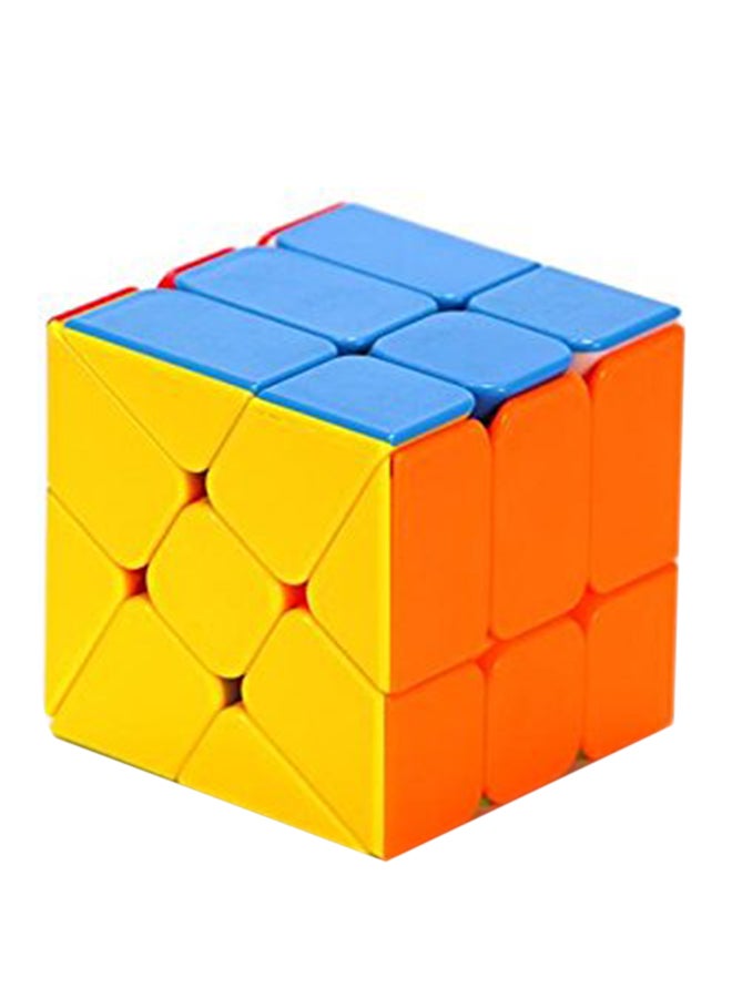 3x3 Windmill Stickerless Bright Magic Cube