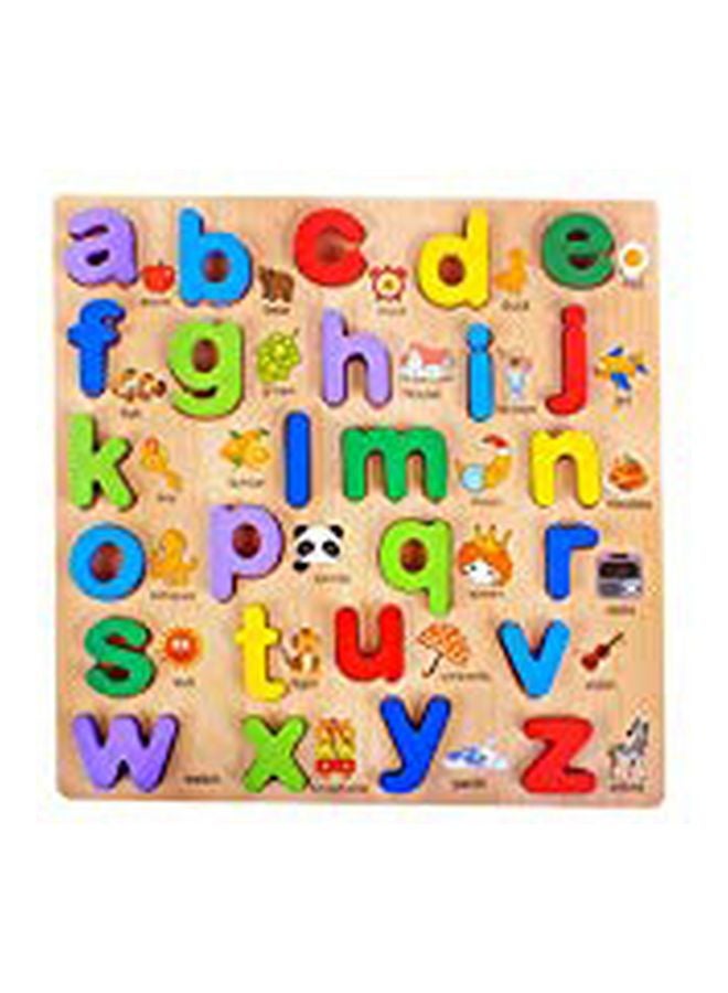 Wooden Alphabet Puzzles Toy