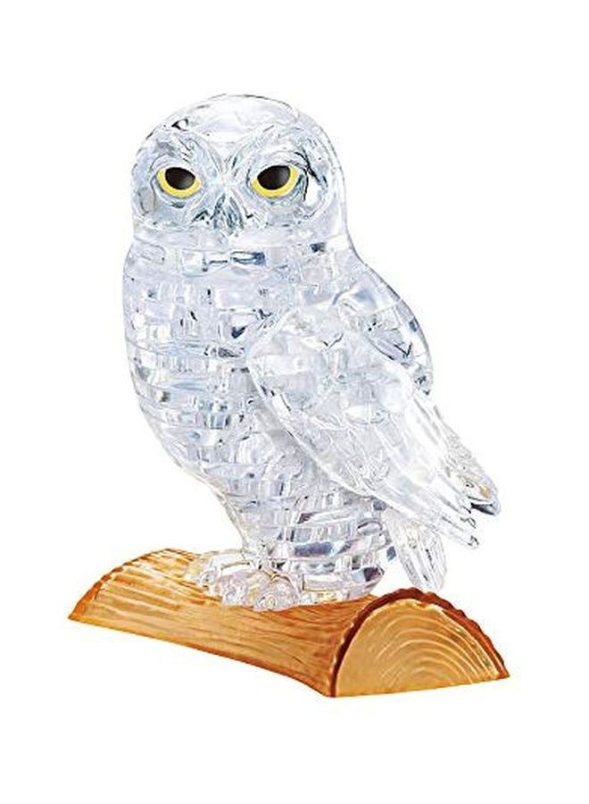42-Piece Crystal Owl 3D Puzzle 31074