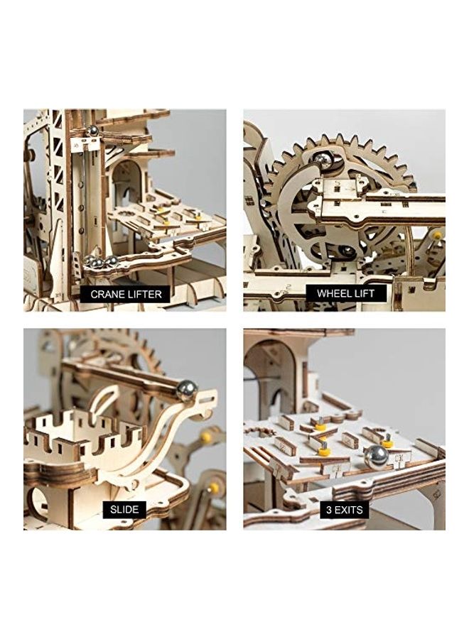 Marble Run Kit 3D Wooden Puzzles Model 10inch