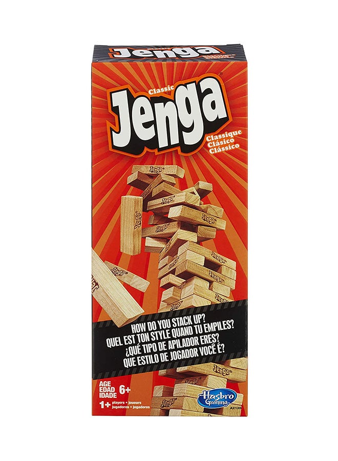 A2120 54-Piece Jenga Puzzle Game Set 6+ Years