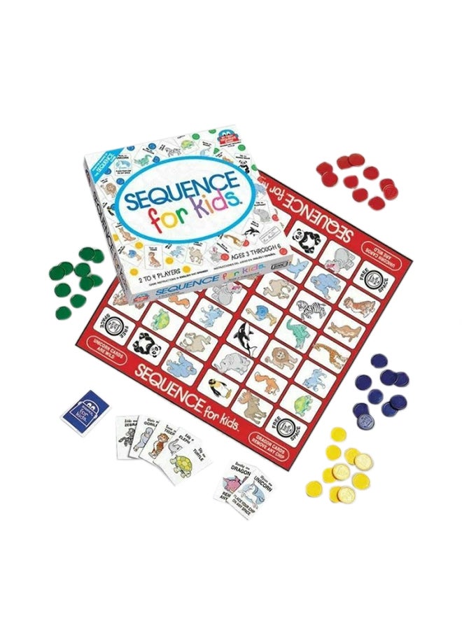 Sequence Fun And Easy Foldable Board Card Game Suitable For 2-4 Players