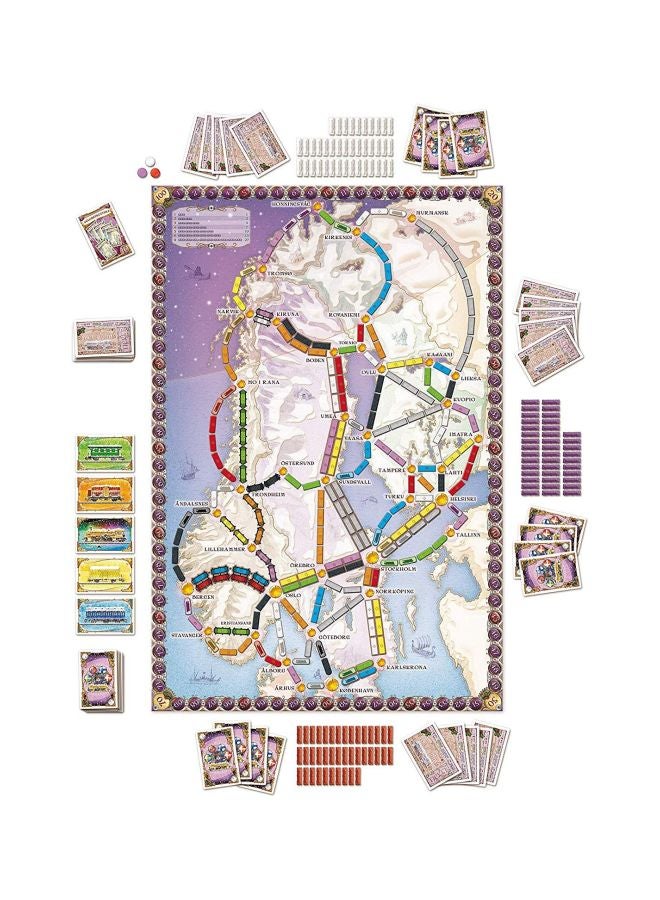 Ticket To Ride Nordic Countries Board Game