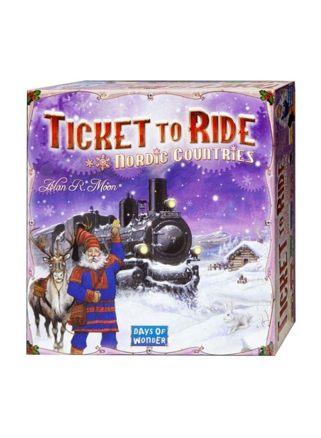 Ticket To Ride Nordic Countries Board Game