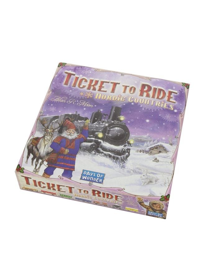 Ticket To Ride Nordic Countries Board Game