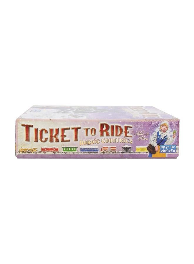 Ticket To Ride Nordic Countries Board Game