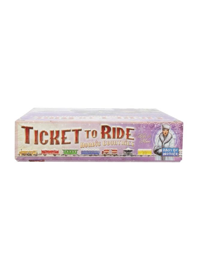 Ticket To Ride Nordic Countries Board Game