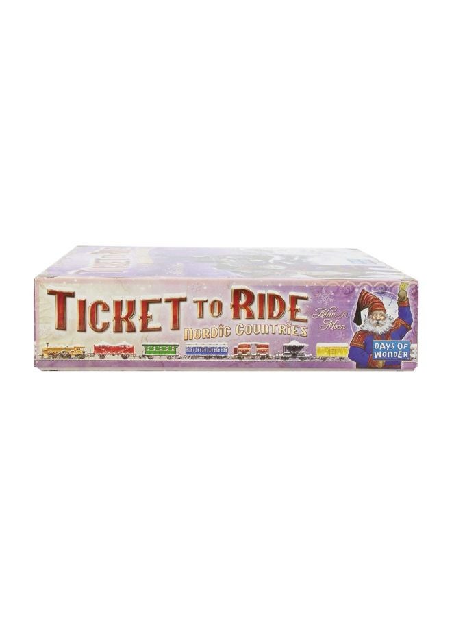 Ticket To Ride Nordic Countries Board Game
