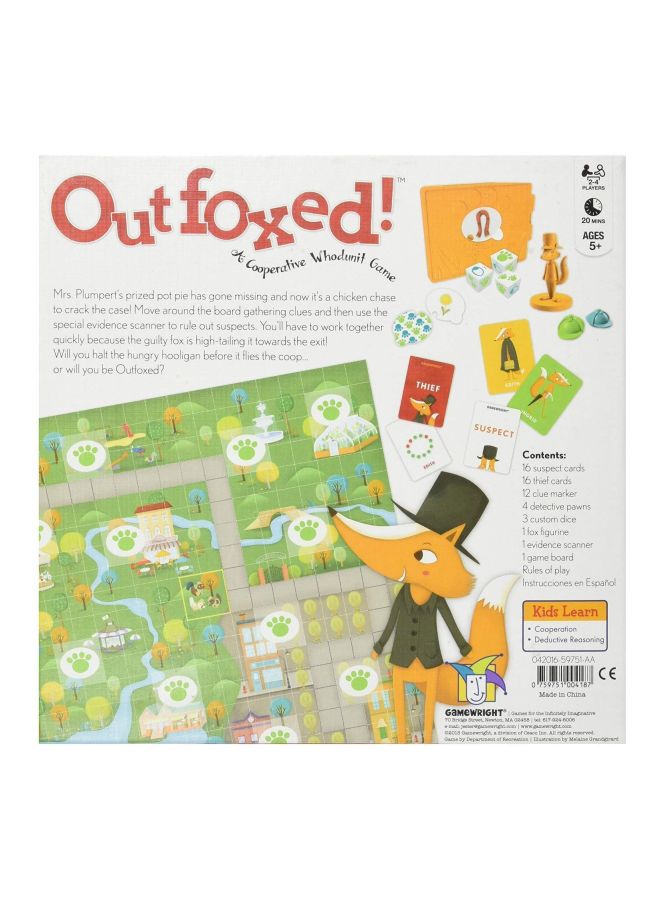 Outfoxed! Board Game CSG-OUTF