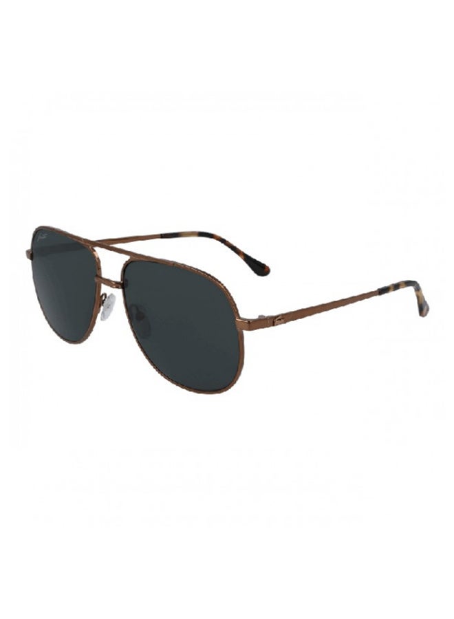 Men's Full Rimmed Aviator Sunglasses - Lens Size: 60 mm