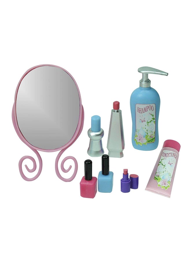 34-Piece Hair Salon Dolls Set