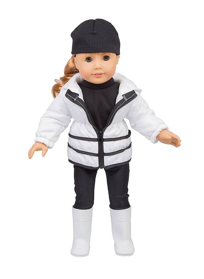 5-Piece Winter Outfit For American Dolls