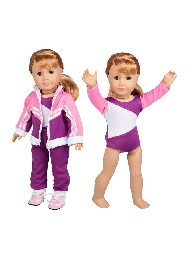 4-Piece Doll Outfit Set