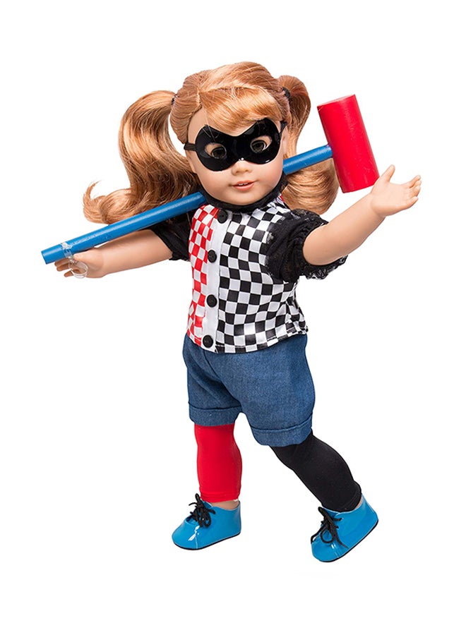 6-Piece Inspired Superhero Fashion Doll Outfit Set