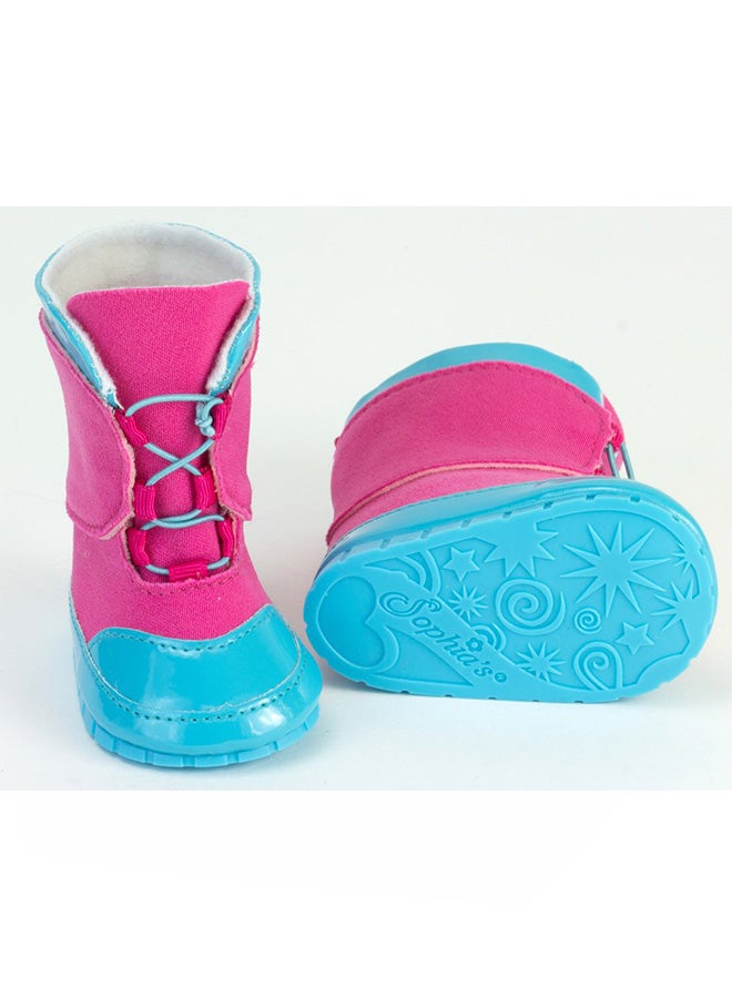 Snow Boots for Doll 4.4 x 3.7 x 1.5inch