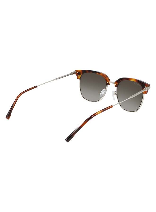 Men's Full-Rim Metal Modified Rectangle Sunglasses - Lens Size: 52 mm