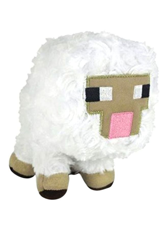 Minecraft Baby Sheep Stuffed Plush Toy 7Inch 12.7 x 10.16 x 13.97cm