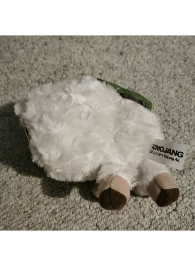 Minecraft Baby Sheep Stuffed Plush Toy 7Inch 12.7 x 10.16 x 13.97cm