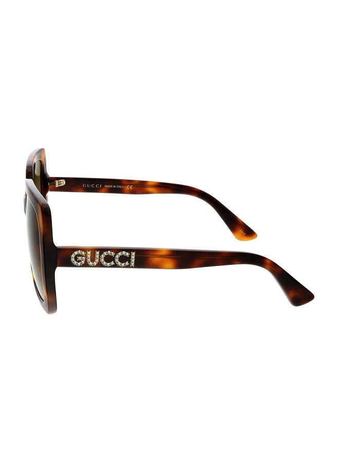 Women's Oversized Sunglasses GG0418S 003 54