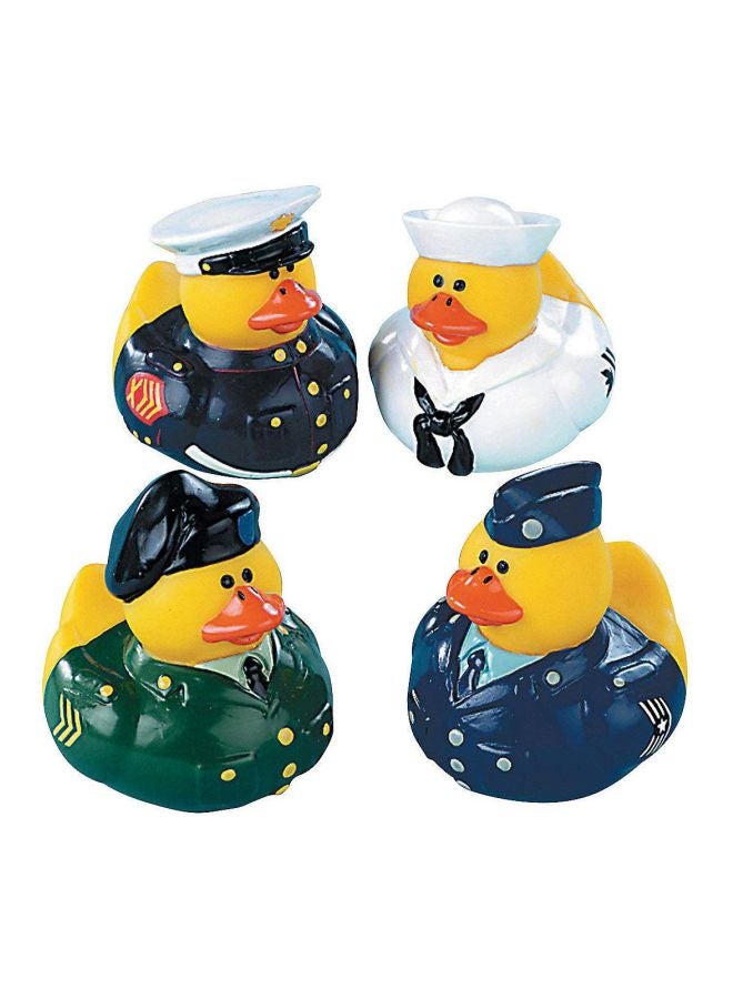 12-Piece Military Duck Toy Set 2inch