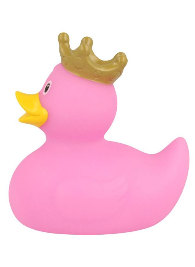 Duck Wear Crown Pattern Bath Toy